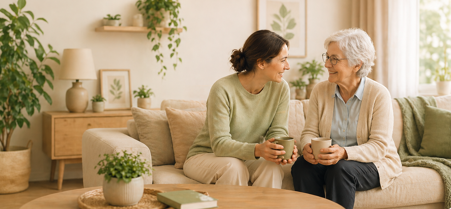 Accompagnement bienveillant d’une personne âgée